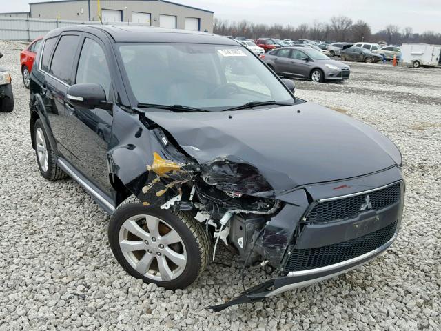 JA4JT5AX3AZ011568 - 2010 MITSUBISHI OUTLANDER BLACK photo 1