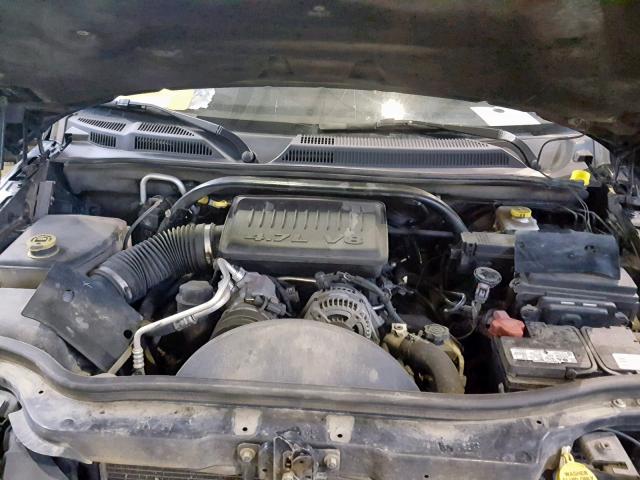 1J8HG48N76C119654 - 2006 JEEP COMMANDER BLACK photo 7