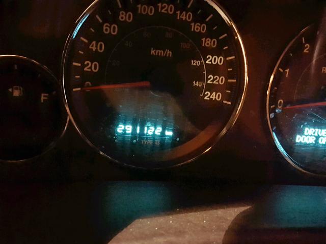 1J8HG48N76C119654 - 2006 JEEP COMMANDER BLACK photo 8