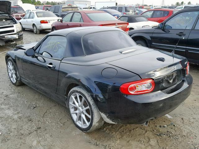 JM1NC2PFXC0226277 - 2012 MAZDA MX-5 MIATA BLACK photo 3