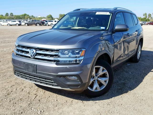 1V2CR2CA6JC544570 - 2018 VOLKSWAGEN ATLAS SE CHARCOAL photo 2