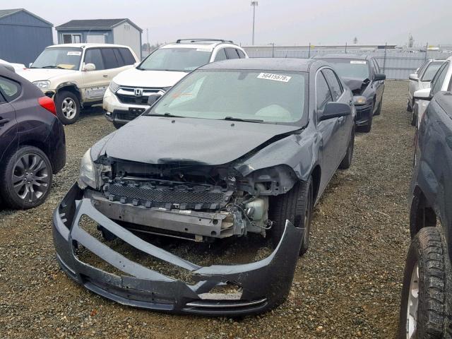 1G1ZG57B39F146015 - 2009 CHEVROLET MALIBU LS ნაცრისფერი ფოტო 2