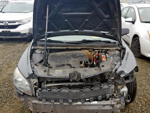 1G1ZG57B39F146015 - 2009 CHEVROLET MALIBU LS ნაცრისფერი ფოტო 7