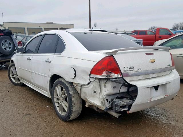 2G1WC5EMXB1182638 - 2011 CHEVROLET IMPALA LTZ WHITE photo 3