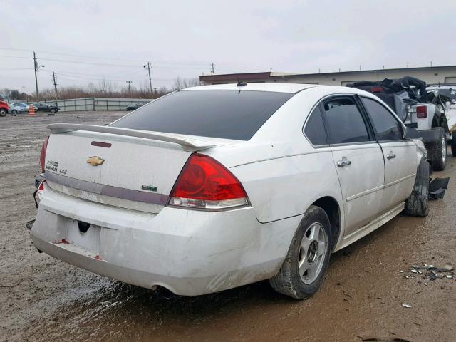 2G1WC5EMXB1182638 - 2011 CHEVROLET IMPALA LTZ WHITE photo 4