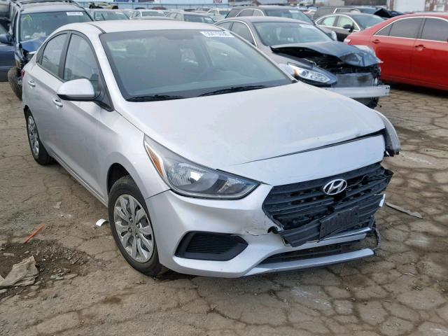 3KPC24A38JE031237 - 2018 HYUNDAI ACCENT SE SILVER photo 1