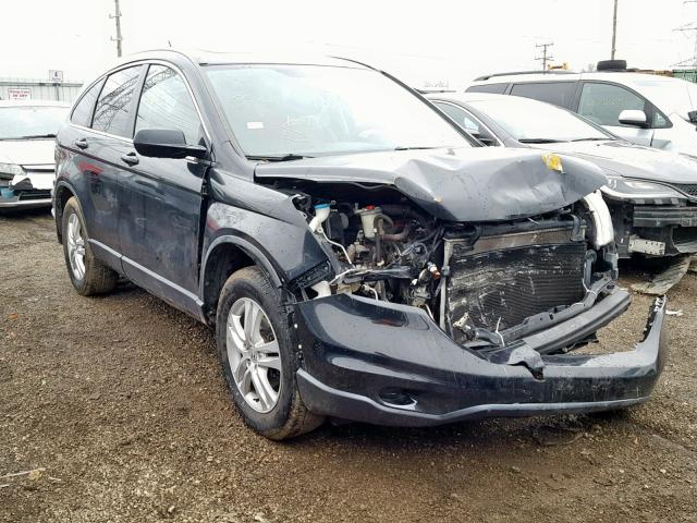 5J6RE4H78AL021092 - 2010 HONDA CR-V EXL BLACK photo 1