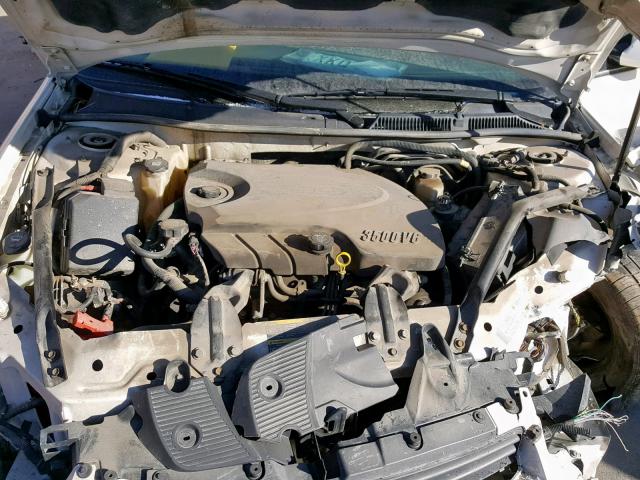 2G1WT55K869186208 - 2006 CHEVROLET IMPALA LT WHITE photo 7