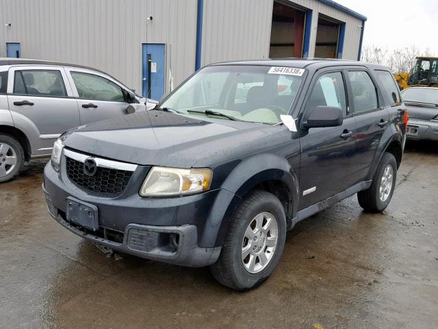 4F2CZ06118KM05593 - 2008 MAZDA TRIBUTE S CHARCOAL photo 2