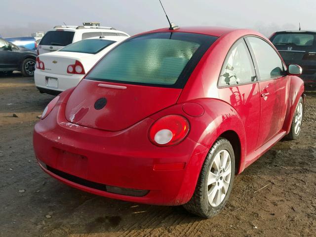 3VWRW3AG7AM021961 - 2010 VOLKSWAGEN NEW BEETLE RED photo 4