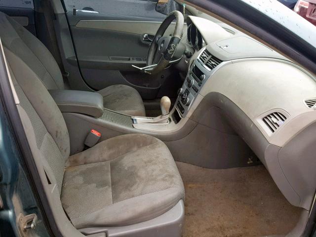 1G1ZG57B394164350 - 2009 CHEVROLET MALIBU LS BLUE photo 5