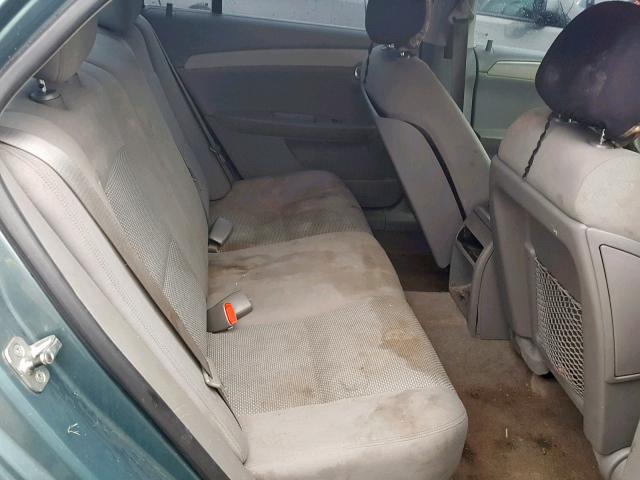 1G1ZG57B394164350 - 2009 CHEVROLET MALIBU LS BLUE photo 6