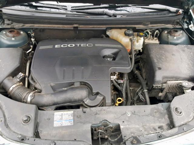 1G1ZG57B394164350 - 2009 CHEVROLET MALIBU LS BLUE photo 7