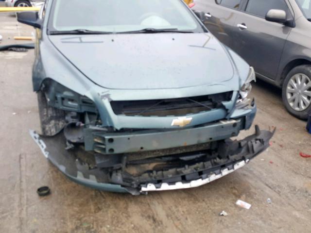 1G1ZG57B394164350 - 2009 CHEVROLET MALIBU LS BLUE photo 9