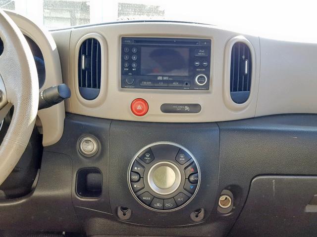 JN8AZ2KR5AT153091 - 2010 NISSAN CUBE BASE GRAY photo 9