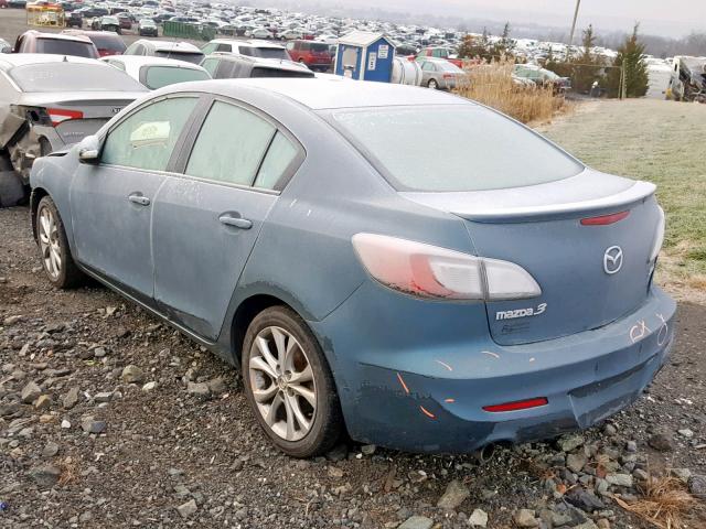 JM1BL1S62A1143275 - 2010 MAZDA 3 S BLUE photo 3