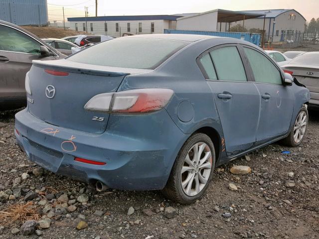 JM1BL1S62A1143275 - 2010 MAZDA 3 S BLUE photo 4