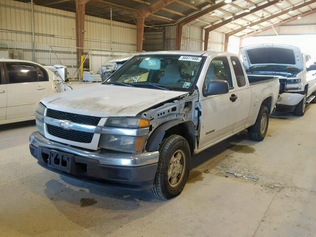 1GCCS196048167955 - 2004 CHEVROLET COLORADO WHITE photo 2