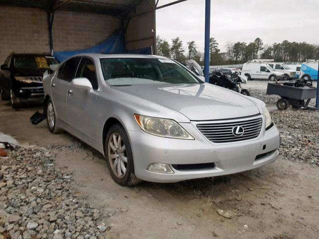 JTHBL46FX75040133 - 2007 LEXUS LS 460 SILVER photo 1