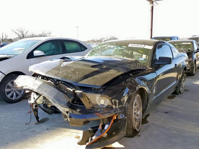 1ZVHT88SX85197155 - 2008 FORD MUSTANG SH BLACK photo 2