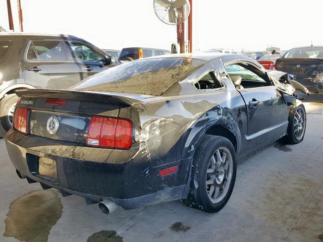 1ZVHT88SX85197155 - 2008 FORD MUSTANG SH BLACK photo 4