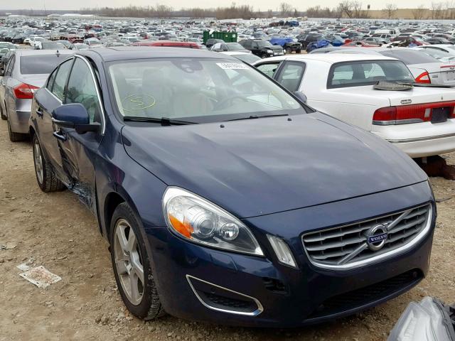YV1612FH5D2175171 - 2013 VOLVO S60 T5 BLUE photo 1