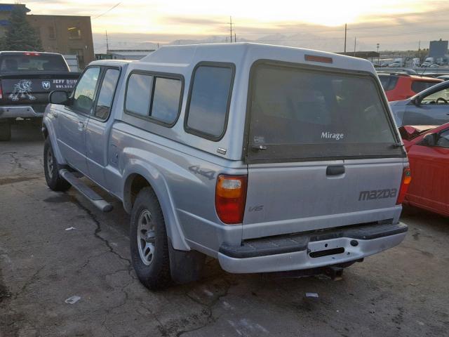 4F4ZR47E83TM03577 - 2003 MAZDA B4000 CAB GRAY photo 3