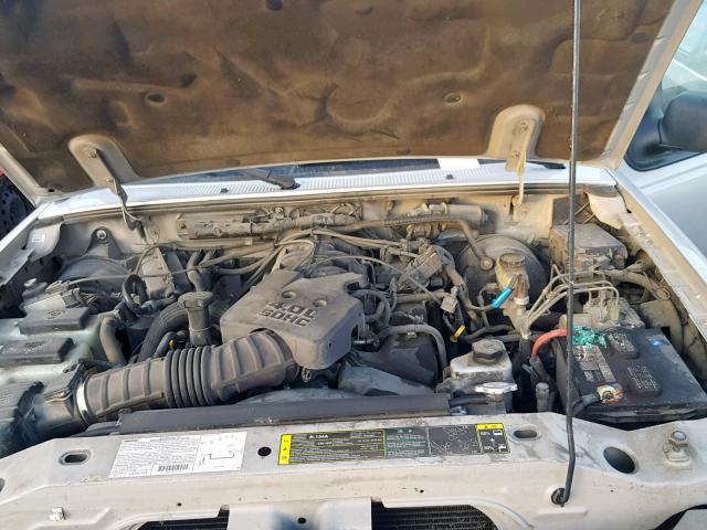 4F4ZR47E83TM03577 - 2003 MAZDA B4000 CAB GRAY photo 7