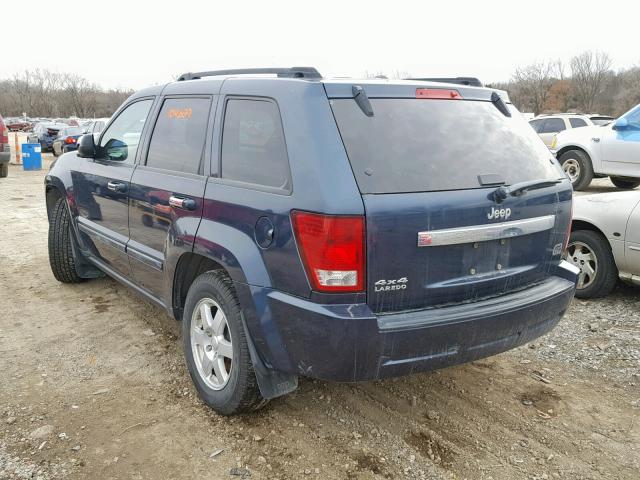 1J8GR48K88C242040 - 2008 JEEP GRAND CHER BLUE photo 3