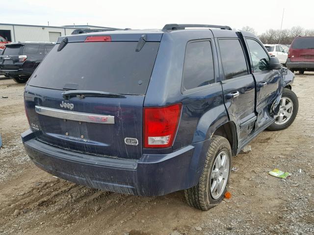 1J8GR48K88C242040 - 2008 JEEP GRAND CHER BLUE photo 4