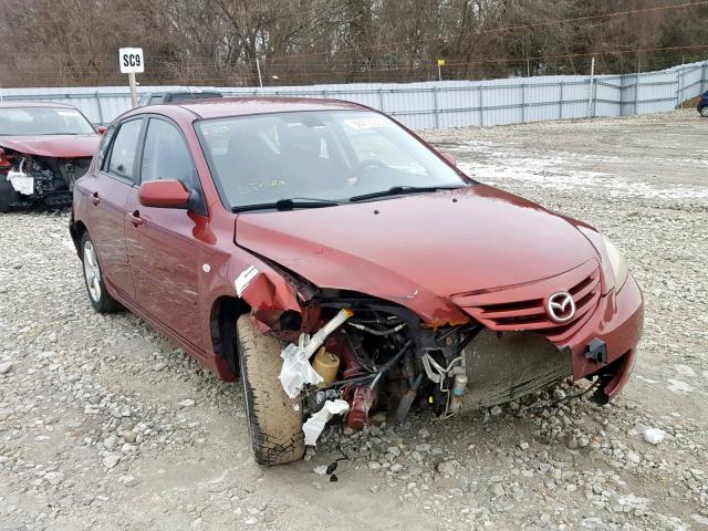 JM1BK143961497131 - 2006 MAZDA 3 HATCHBAC RED photo 1