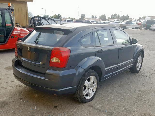 1B3HB48B87D520462 - 2007 DODGE CALIBER SX CHARCOAL photo 4