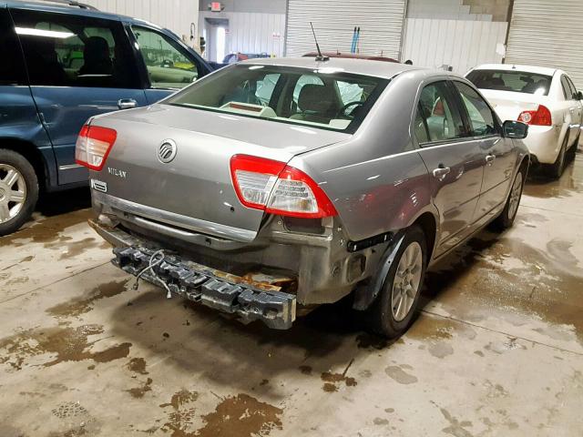 3MEHM07Z18R653006 - 2008 MERCURY MILAN GRAY photo 4