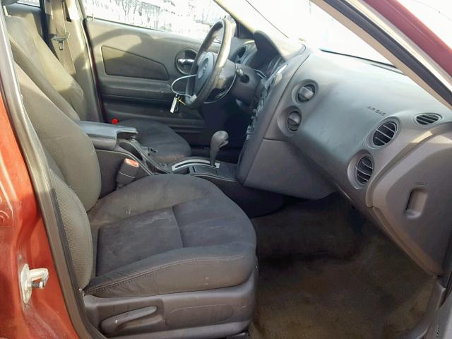 2G2WP522641348756 - 2004 PONTIAC GRAND PRIX MAROON photo 5