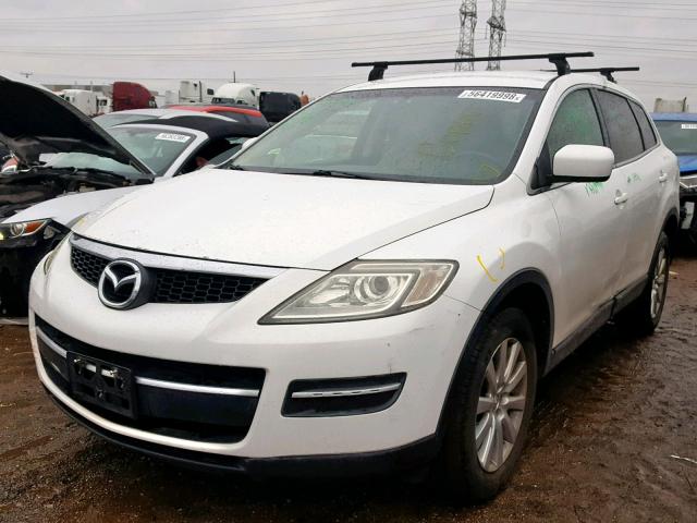 JM3TB28A890170093 - 2009 MAZDA CX-9 WHITE photo 2