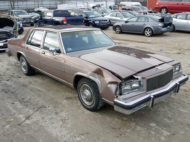 1G4AP69Y9EH825714 - 1984 BUICK LESABRE LI BROWN photo 1