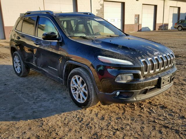 1C4PJLCB2FW516327 - 2015 JEEP CHEROKEE L BLACK photo 1