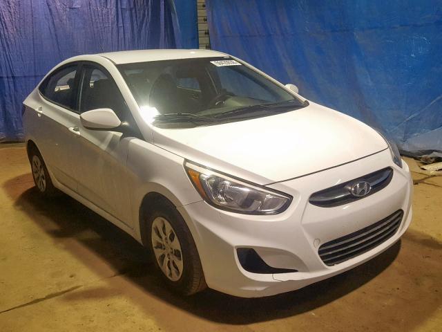 KMHCT4AE4HU240481 - 2017 HYUNDAI ACCENT SE WHITE photo 1