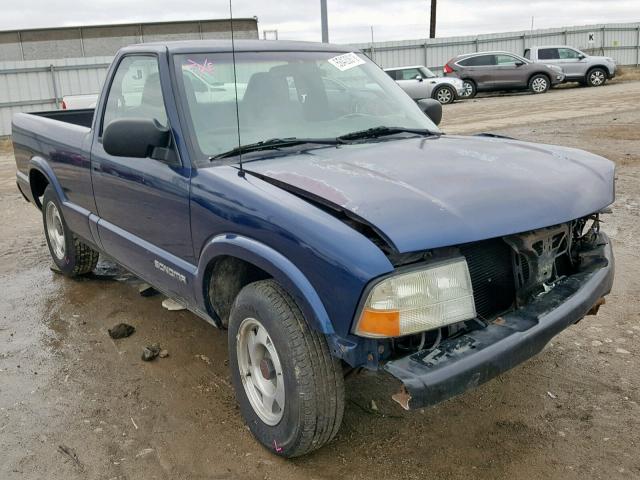 1GTCS1440XK510163 - 1999 GMC SONOMA BLUE photo 1