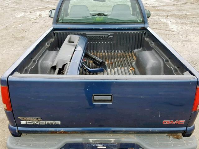 1GTCS1440XK510163 - 1999 GMC SONOMA BLUE photo 6