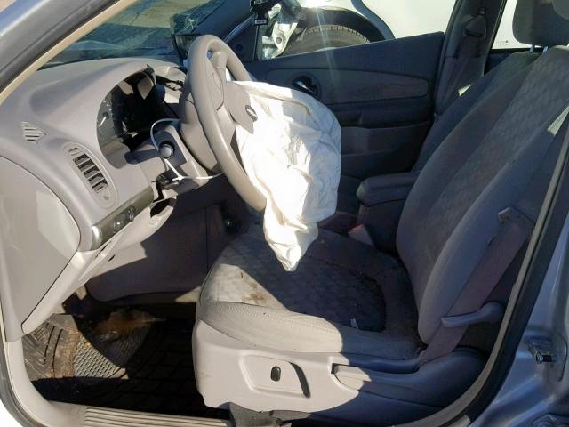 1G1ZT62875F314052 - 2005 CHEVROLET MALIBU MAX ნაცრისფერი ფოტო 5