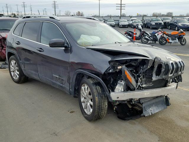 1C4PJMDS6EW282888 - 2014 JEEP CHEROKEE L BROWN photo 1