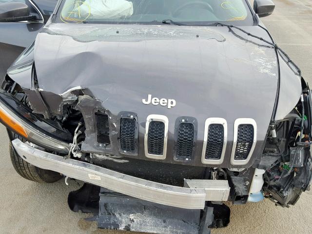 1C4PJMDS6EW282888 - 2014 JEEP CHEROKEE L BROWN photo 7