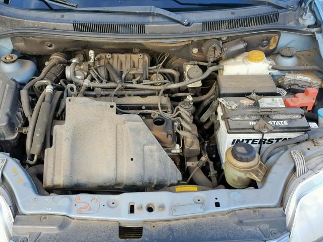 KL1TD56686B526827 - 2006 CHEVROLET AVEO BASE ლურჯი ფოტო 7
