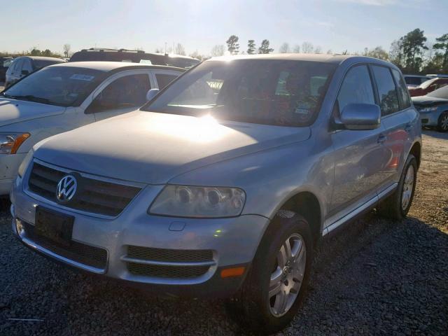 WVGZM77L76D046054 - 2006 VOLKSWAGEN TOUAREG 4. BLUE photo 2