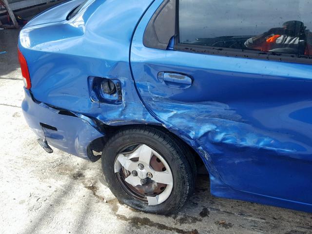 KL1TD52685B410550 - 2005 CHEVROLET AVEO BASE 蓝色 照片 9