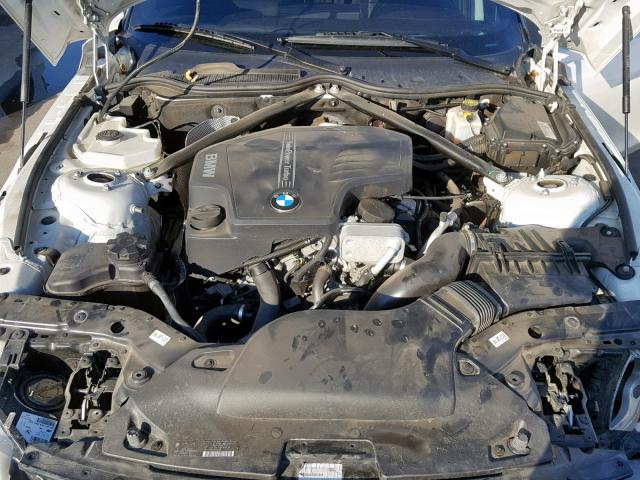 WBALL5C53DJ103984 - 2013 BMW Z4 SDRIVE2 WHITE photo 7