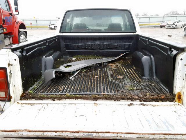 1B7GL23X5SW944063 - 1995 DODGE DAKOTA WHITE photo 6