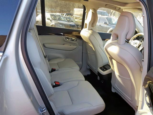 YV4102PK6J1373186 - 2018 VOLVO XC90 T5 BEIGE photo 6