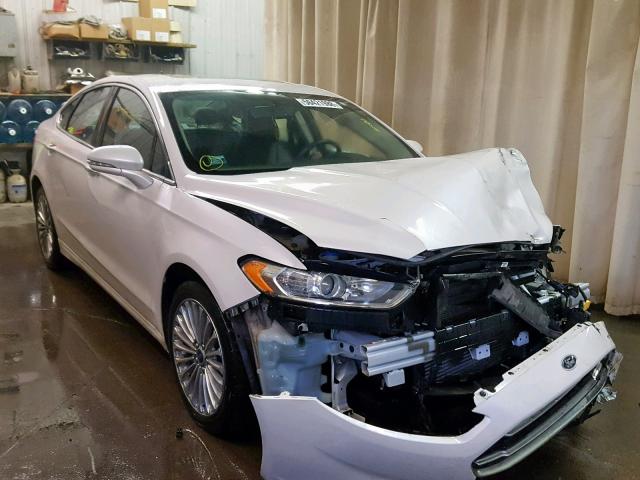 3FA6P0D95FR114444 - 2015 FORD FUSION TIT WHITE photo 1